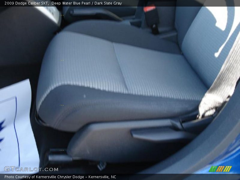 Deep Water Blue Pearl / Dark Slate Gray 2009 Dodge Caliber SXT
