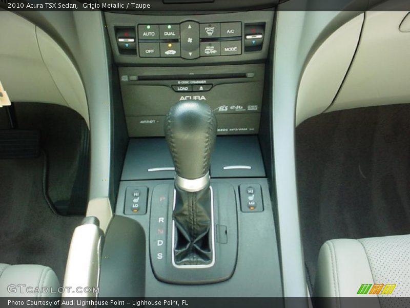 Grigio Metallic / Taupe 2010 Acura TSX Sedan