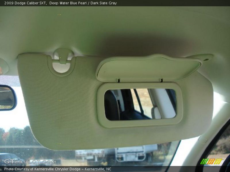 Deep Water Blue Pearl / Dark Slate Gray 2009 Dodge Caliber SXT