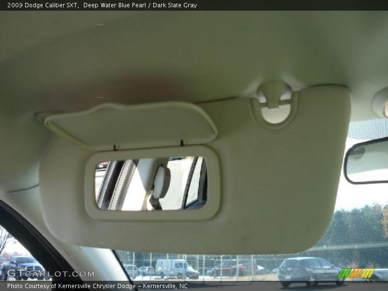 Deep Water Blue Pearl / Dark Slate Gray 2009 Dodge Caliber SXT