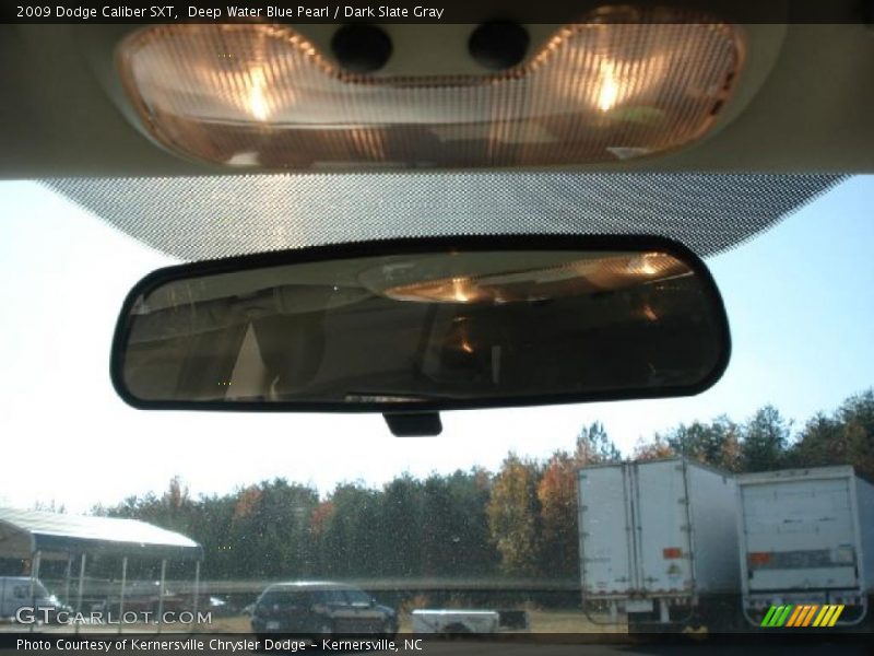 Deep Water Blue Pearl / Dark Slate Gray 2009 Dodge Caliber SXT