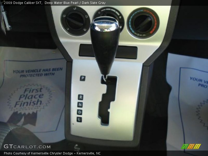Deep Water Blue Pearl / Dark Slate Gray 2009 Dodge Caliber SXT