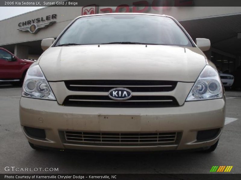 Sunset Gold / Beige 2006 Kia Sedona LX