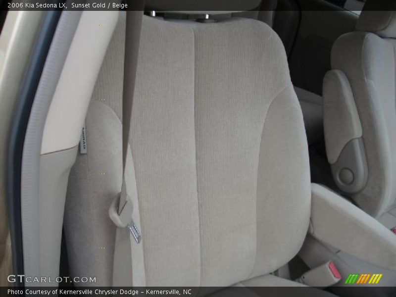 Sunset Gold / Beige 2006 Kia Sedona LX