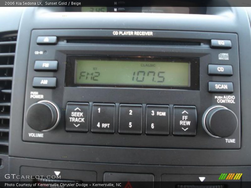 Sunset Gold / Beige 2006 Kia Sedona LX