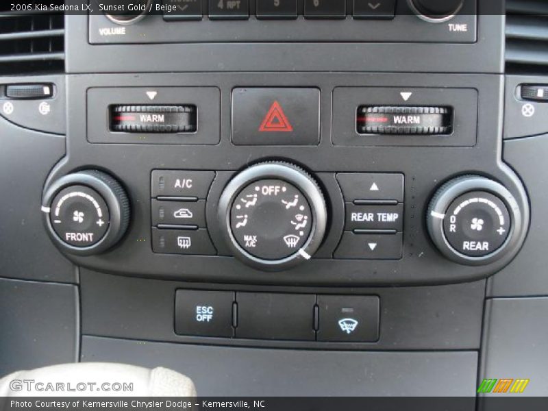 Sunset Gold / Beige 2006 Kia Sedona LX