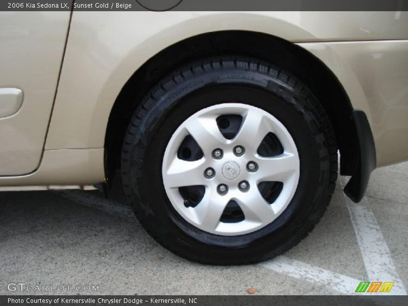 Sunset Gold / Beige 2006 Kia Sedona LX