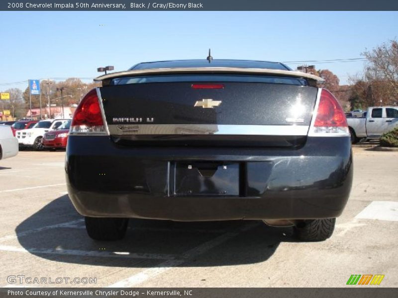 Black / Gray/Ebony Black 2008 Chevrolet Impala 50th Anniversary