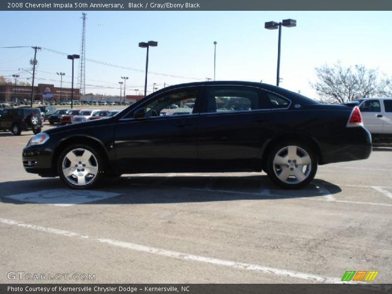 Black / Gray/Ebony Black 2008 Chevrolet Impala 50th Anniversary
