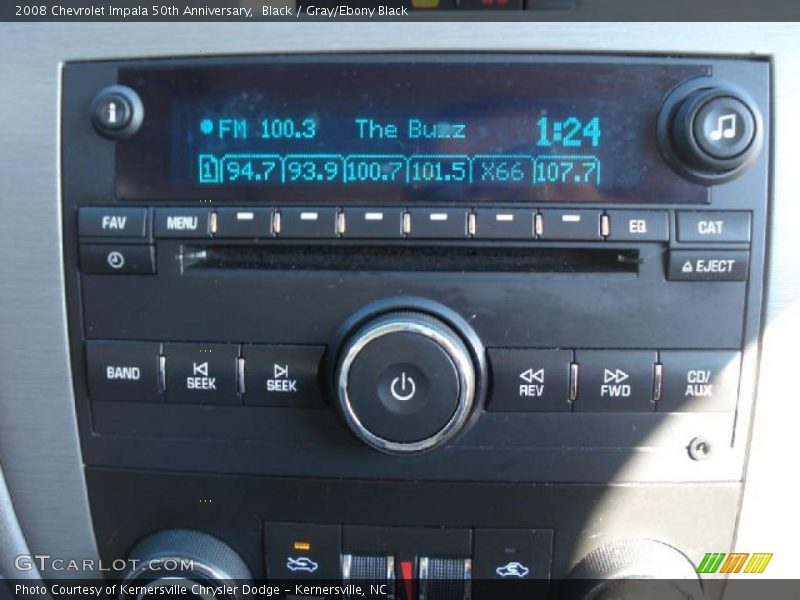 Controls of 2008 Impala 50th Anniversary