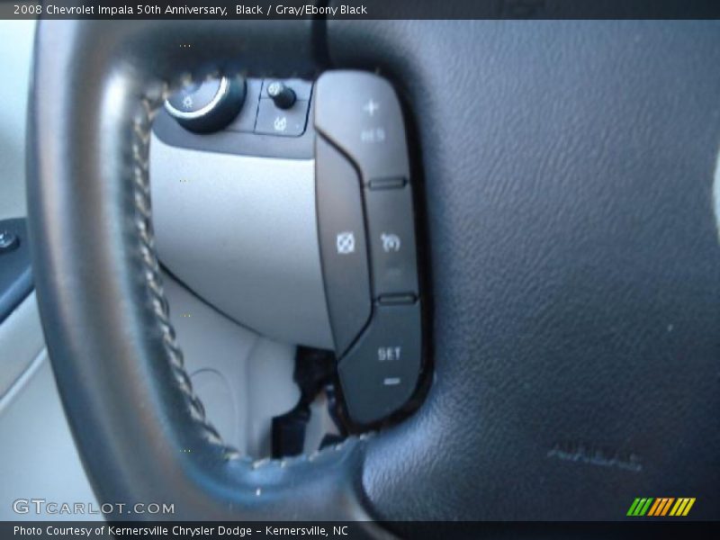 Black / Gray/Ebony Black 2008 Chevrolet Impala 50th Anniversary