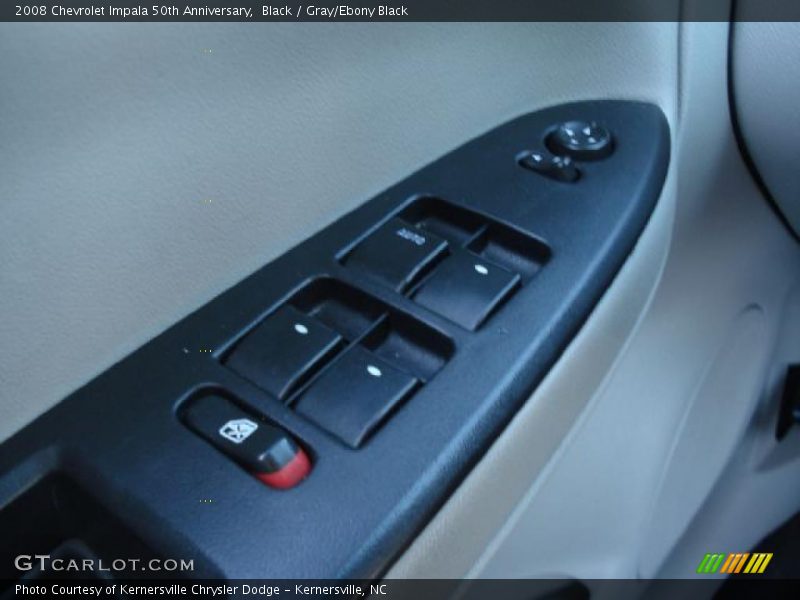Black / Gray/Ebony Black 2008 Chevrolet Impala 50th Anniversary