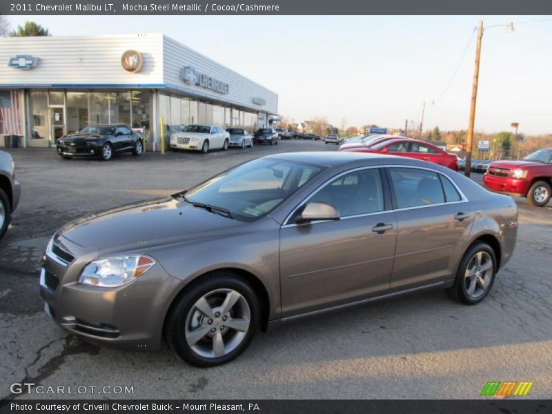 Mocha Steel Metallic / Cocoa/Cashmere 2011 Chevrolet Malibu LT