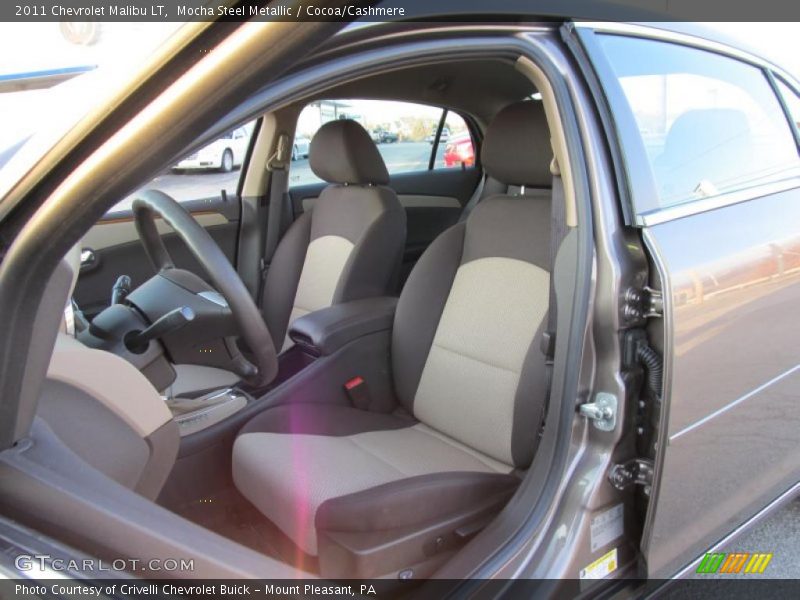Mocha Steel Metallic / Cocoa/Cashmere 2011 Chevrolet Malibu LT