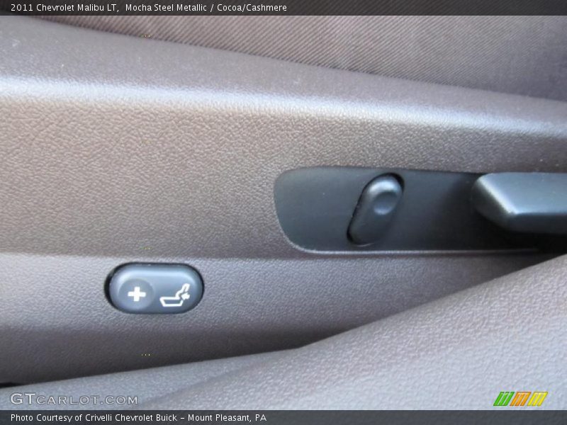 Mocha Steel Metallic / Cocoa/Cashmere 2011 Chevrolet Malibu LT