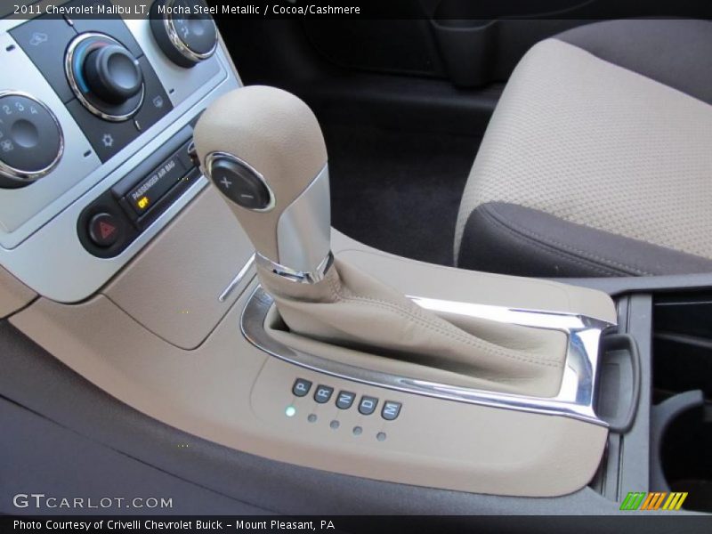 Mocha Steel Metallic / Cocoa/Cashmere 2011 Chevrolet Malibu LT