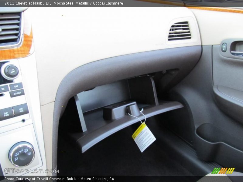 Mocha Steel Metallic / Cocoa/Cashmere 2011 Chevrolet Malibu LT