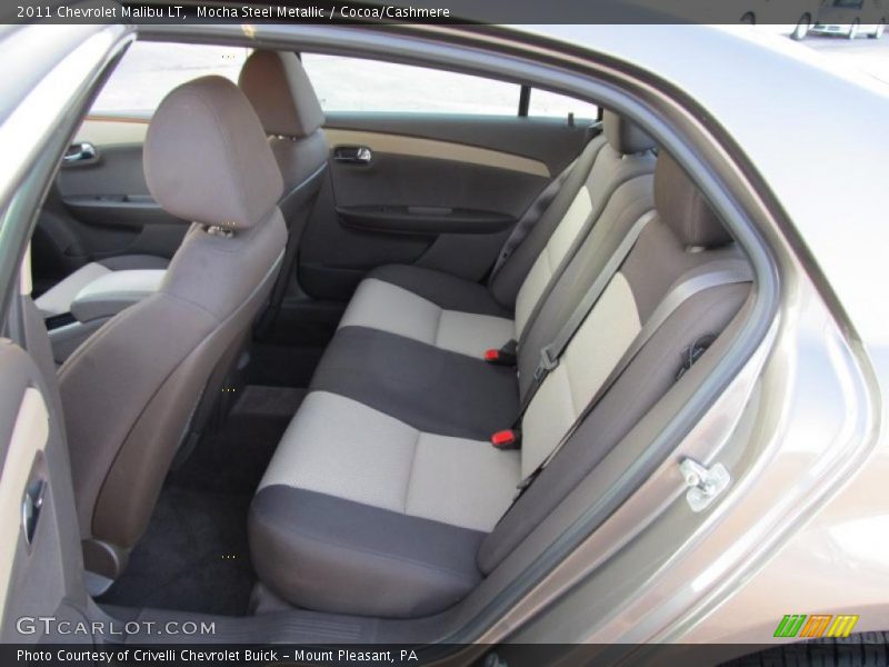 Mocha Steel Metallic / Cocoa/Cashmere 2011 Chevrolet Malibu LT