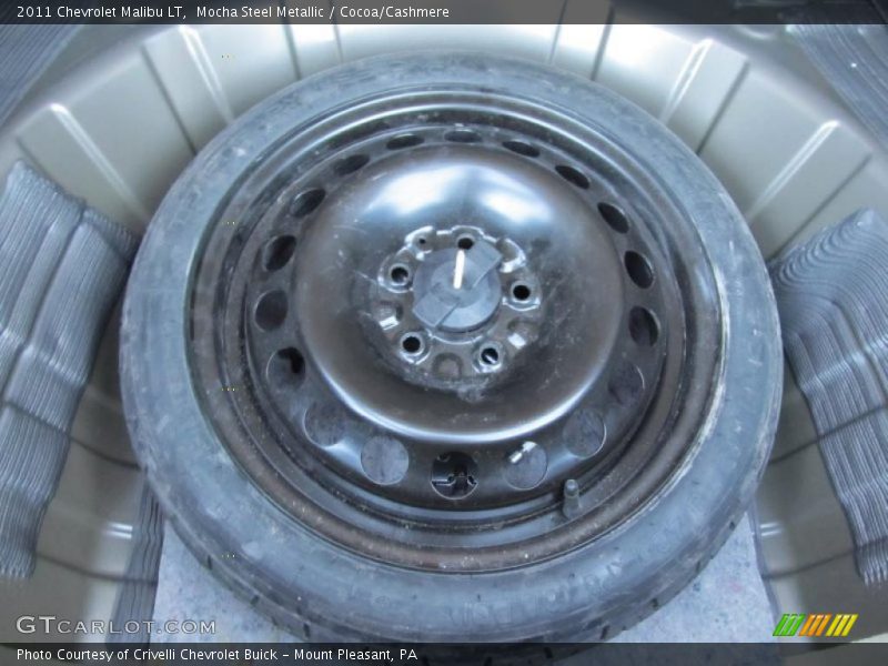 Mocha Steel Metallic / Cocoa/Cashmere 2011 Chevrolet Malibu LT