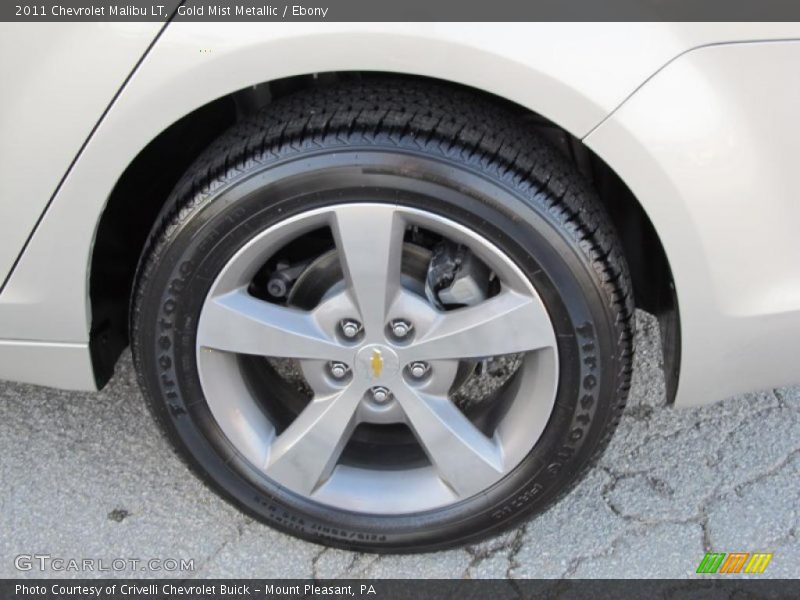 Gold Mist Metallic / Ebony 2011 Chevrolet Malibu LT
