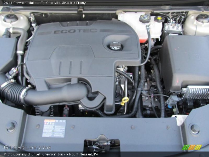 Gold Mist Metallic / Ebony 2011 Chevrolet Malibu LT