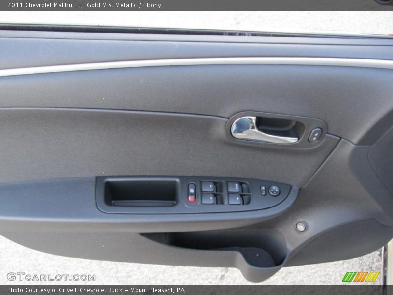 Gold Mist Metallic / Ebony 2011 Chevrolet Malibu LT