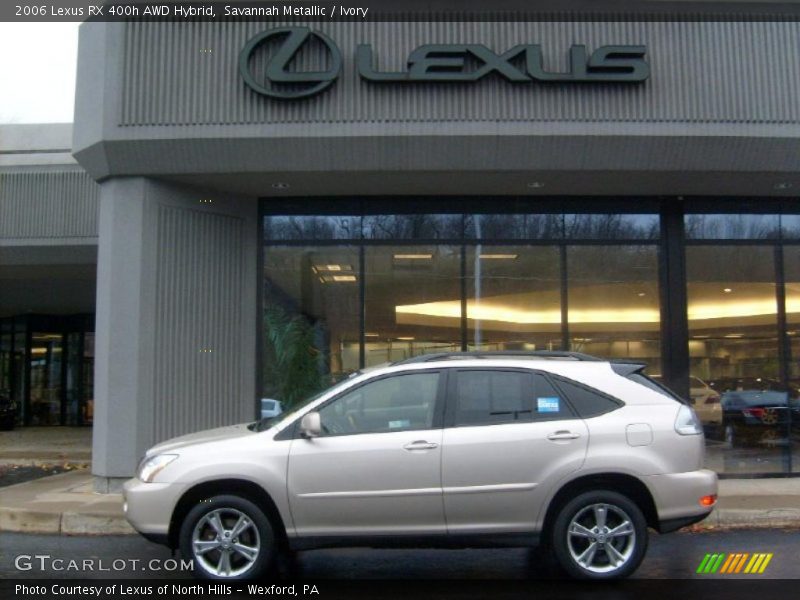Savannah Metallic / Ivory 2006 Lexus RX 400h AWD Hybrid