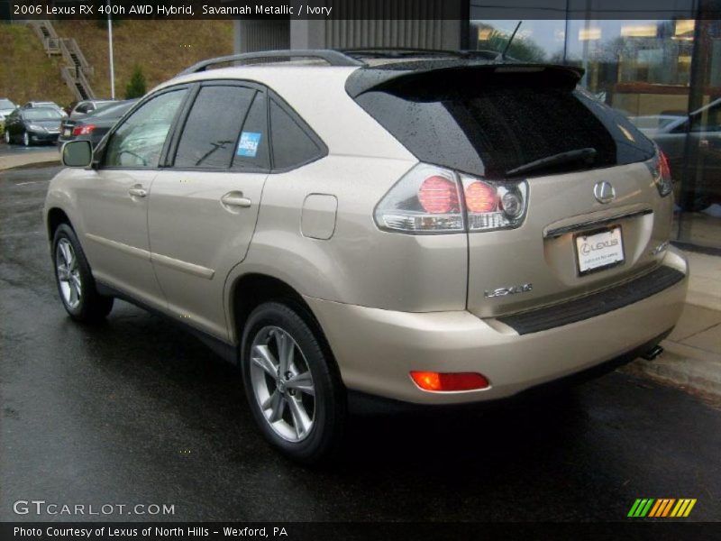 Savannah Metallic / Ivory 2006 Lexus RX 400h AWD Hybrid