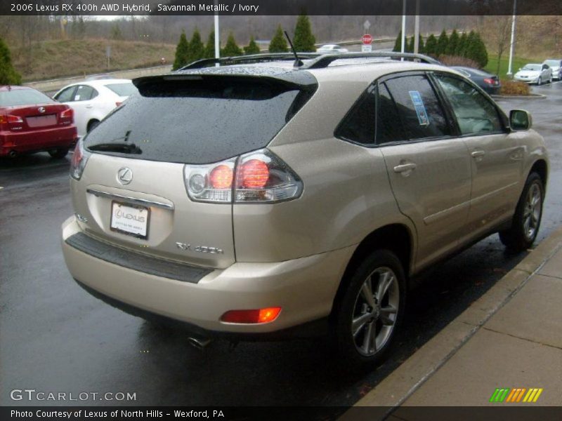 Savannah Metallic / Ivory 2006 Lexus RX 400h AWD Hybrid
