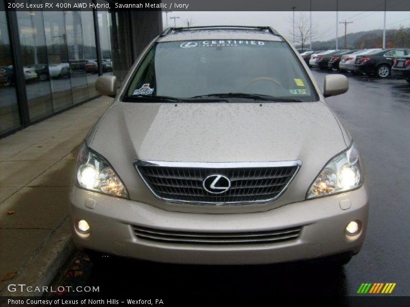 Savannah Metallic / Ivory 2006 Lexus RX 400h AWD Hybrid