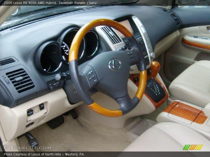 Savannah Metallic / Ivory 2006 Lexus RX 400h AWD Hybrid