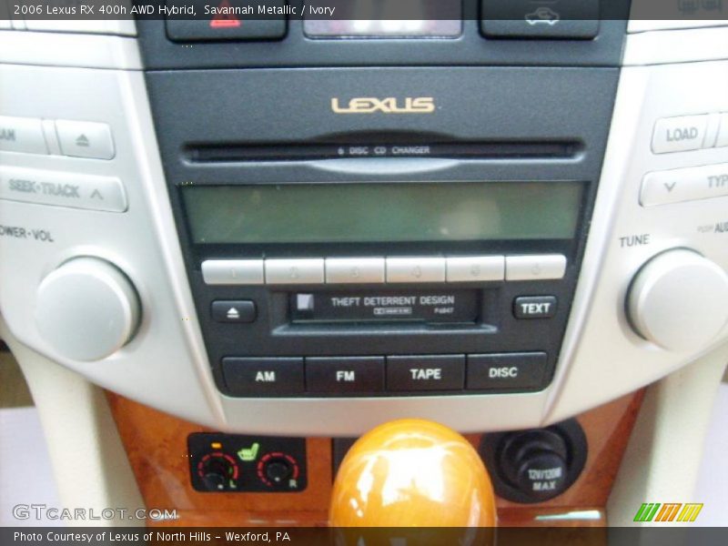 Savannah Metallic / Ivory 2006 Lexus RX 400h AWD Hybrid