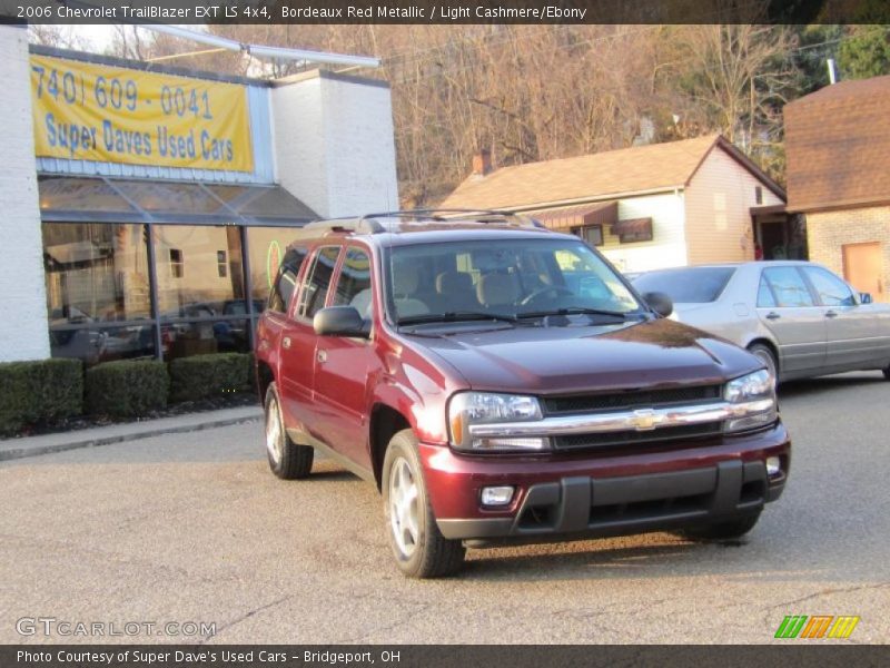 Bordeaux Red Metallic / Light Cashmere/Ebony 2006 Chevrolet TrailBlazer EXT LS 4x4