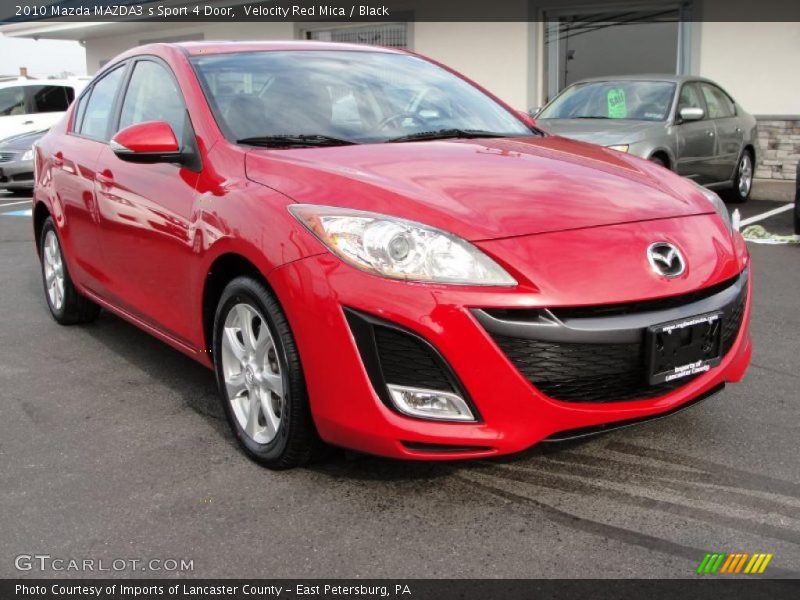Front 3/4 View of 2010 MAZDA3 s Sport 4 Door