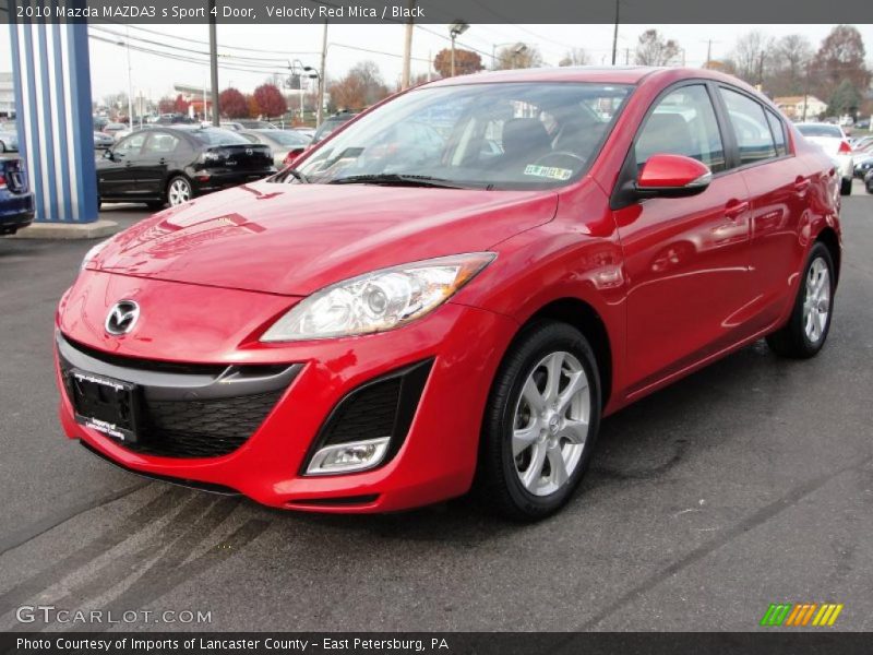  2010 MAZDA3 s Sport 4 Door Velocity Red Mica
