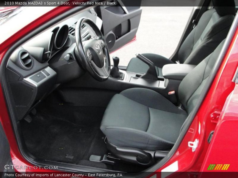  2010 MAZDA3 s Sport 4 Door Black Interior