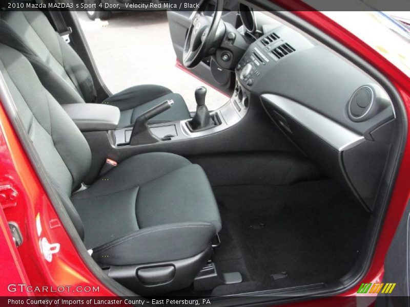  2010 MAZDA3 s Sport 4 Door Black Interior