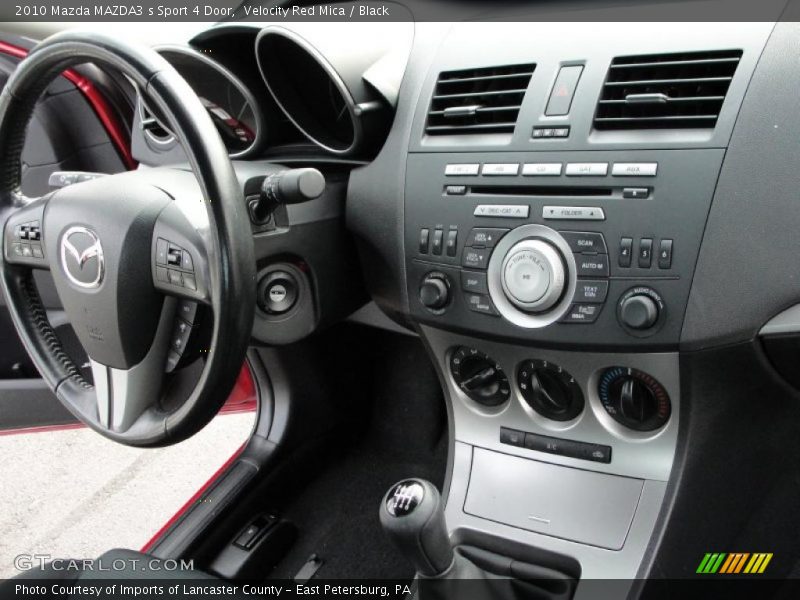 Dashboard of 2010 MAZDA3 s Sport 4 Door