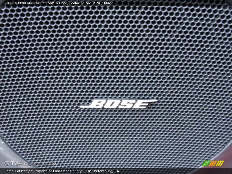 Velocity Red Mica / Black 2010 Mazda MAZDA3 s Sport 4 Door