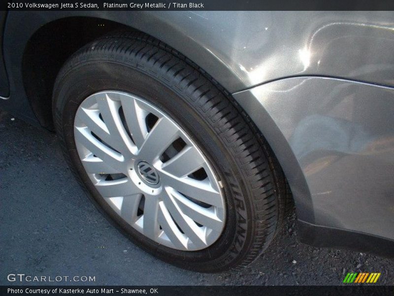 Platinum Grey Metallic / Titan Black 2010 Volkswagen Jetta S Sedan