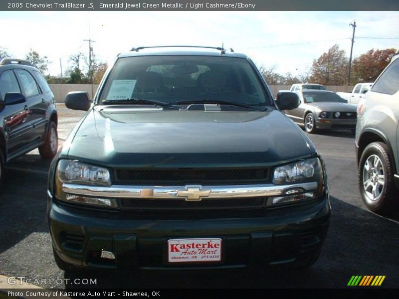 Emerald Jewel Green Metallic / Light Cashmere/Ebony 2005 Chevrolet TrailBlazer LS
