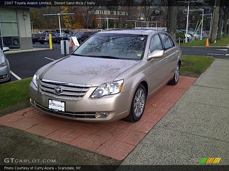 Desert Sand Mica / Ivory 2007 Toyota Avalon Limited