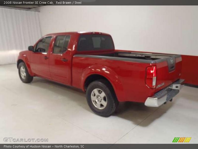 Red Brawn / Steel 2008 Nissan Frontier SE Crew Cab
