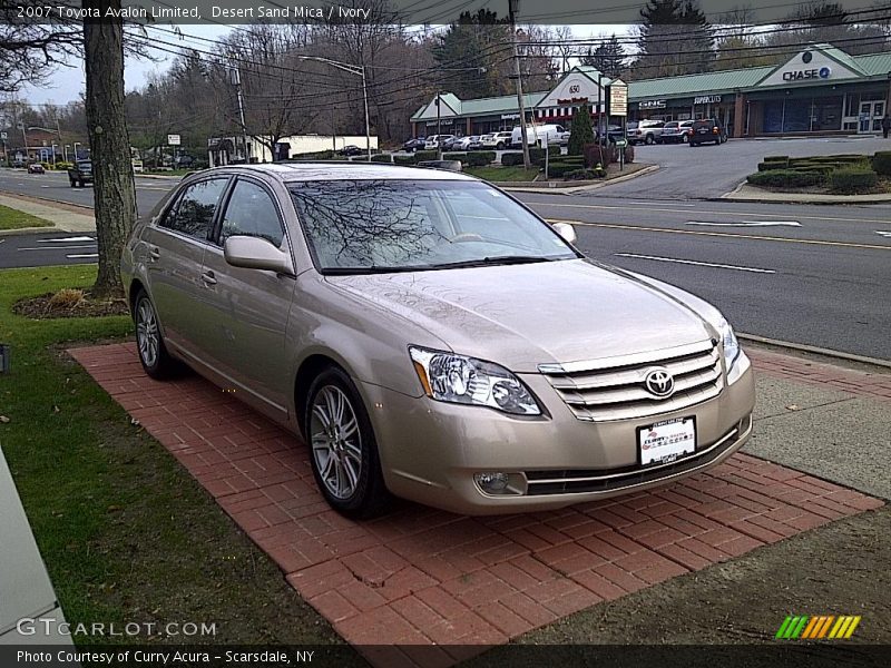Desert Sand Mica / Ivory 2007 Toyota Avalon Limited