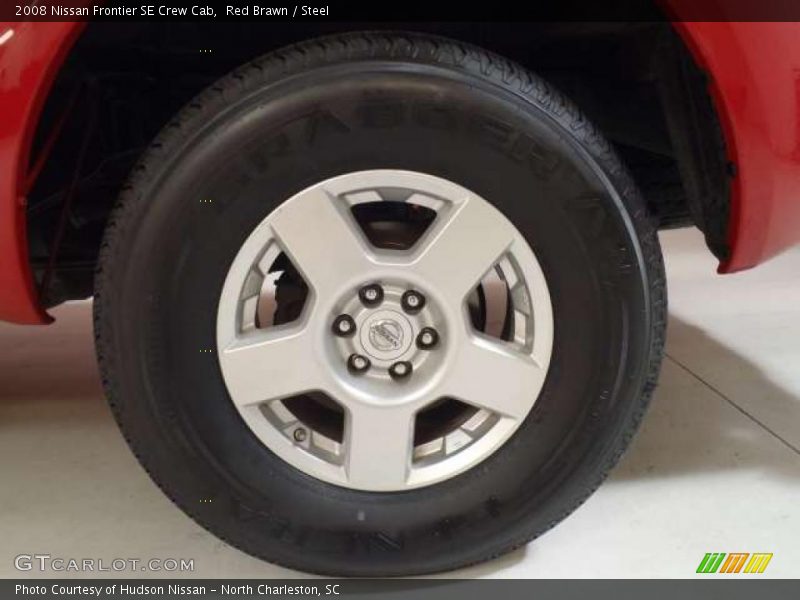 Red Brawn / Steel 2008 Nissan Frontier SE Crew Cab
