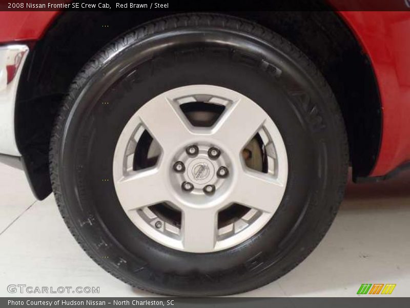 Red Brawn / Steel 2008 Nissan Frontier SE Crew Cab