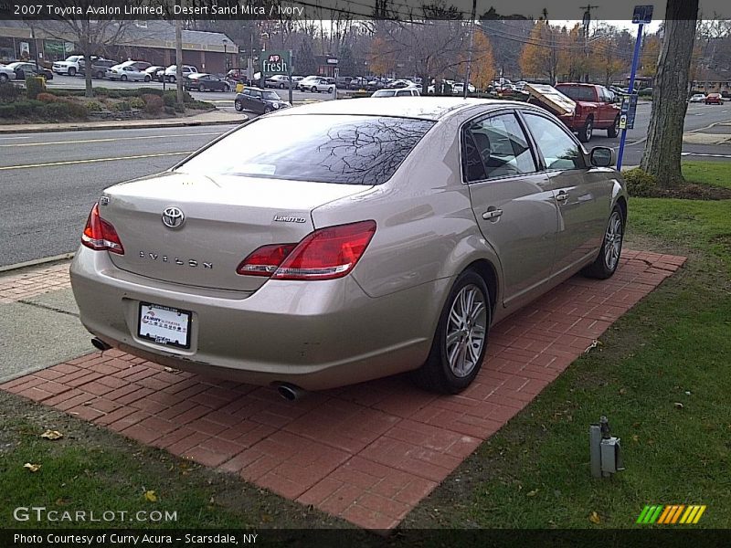 Desert Sand Mica / Ivory 2007 Toyota Avalon Limited