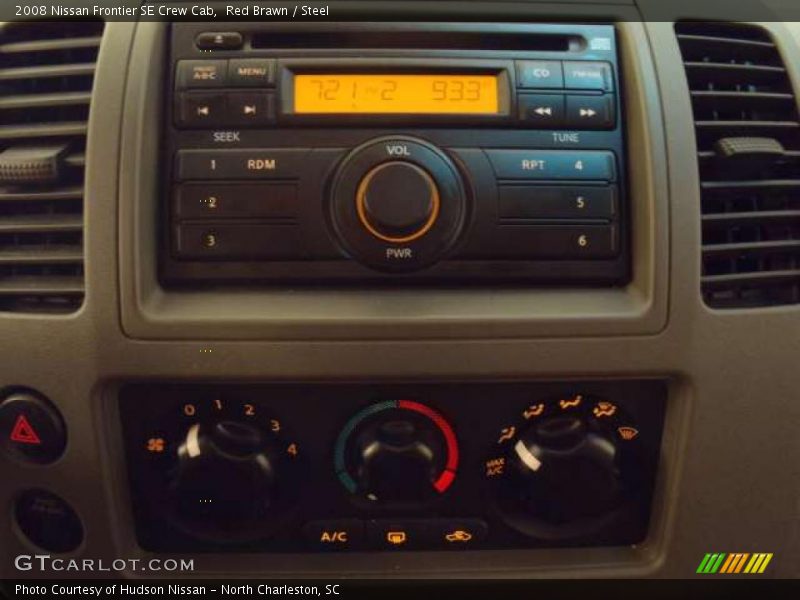 Red Brawn / Steel 2008 Nissan Frontier SE Crew Cab