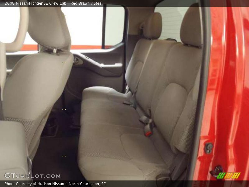 Red Brawn / Steel 2008 Nissan Frontier SE Crew Cab