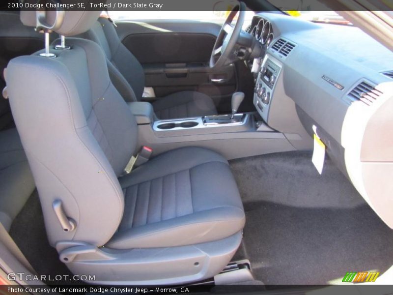 TorRed / Dark Slate Gray 2010 Dodge Challenger SE